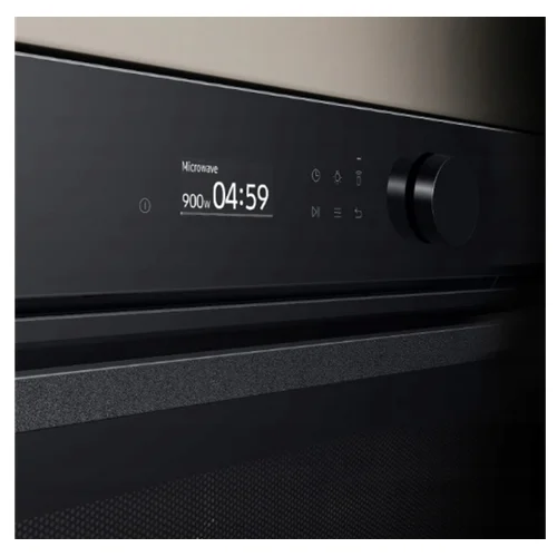 Samsung NQ5B5763DBK įmontuojama kompaktiška orkaitė su mikrobangų funkcija image 2
