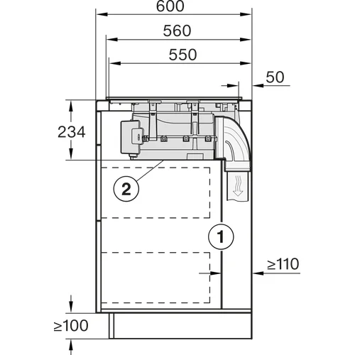 Miele KMDA 7676 FL-A 80 cm Juoda image 3