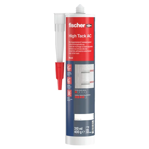 Fischer MK-310ml montažiniai klijai, balti image 1