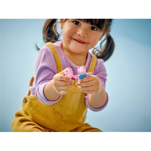 Konstrukt LEGO Duplo Pepos Pig sodas ir namelis medyje 10431 image 3