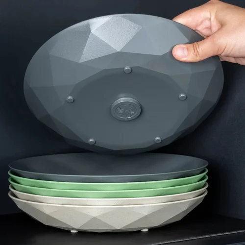 SILWY S0TE-1409-2-A magnetinė lėkštė, 24 cm, Pilka image 3