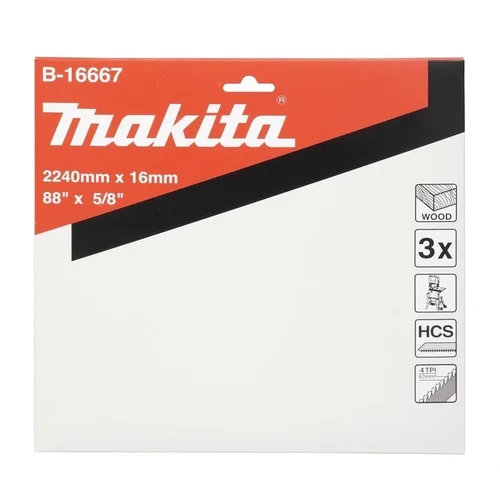 Makita LB1200F Pjovimo juosta 2240x16x0,5 mm, 3 vnt image 2