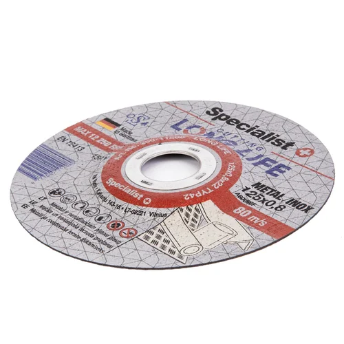 Specialist+ Long Life metalo pjovimo diskas 125x0,8x22 mm image 2