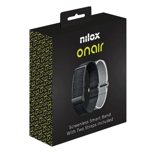 Nilox ONAIR Screenless Band Juoda/Sidabrinė image 3