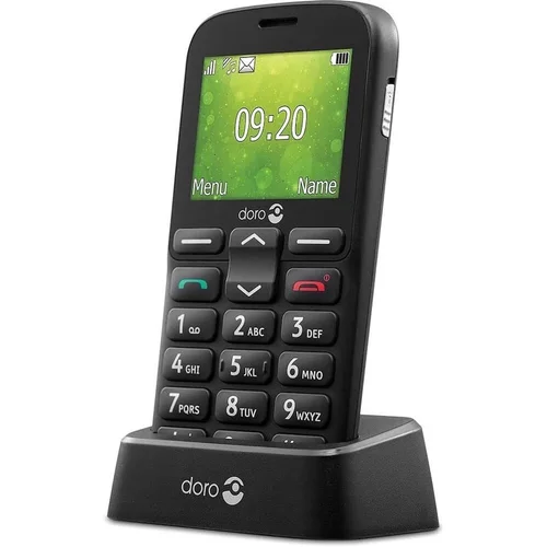 Doro 1380 mobilusis telefonas, juodas, 8 MB RAM/4 MB image 2