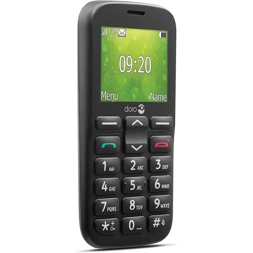 Doro 1380 mobilusis telefonas, juodas, 8 MB RAM/4 MB image 3