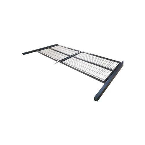 Garden Center Vartai segmentiniu užpildu 400 cm x 153 cm RAL7016 image 2