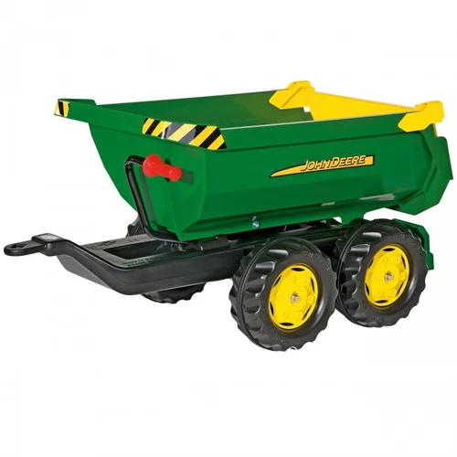 Rolly Toys Trailer John Deere Halfpipe Priekaba image 1