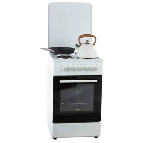 MPM MPM-56-KEE-07 Elektrinė viryklė, 50 cm pločio, Balta image 2