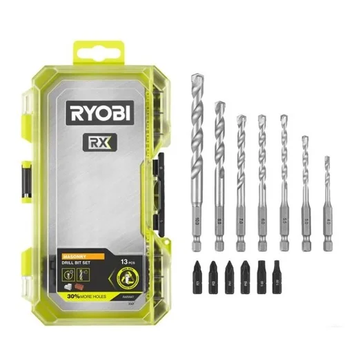 Ryobi RARXM7 antgalių komplektas, 13 vnt. image 3
