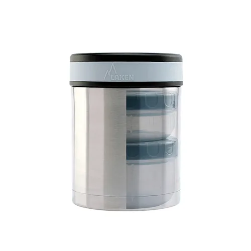 Laken Thermo Inox Food Flask 1 L – Mėlyna image 2
