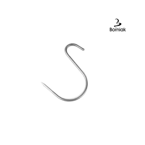 Borniak HW-04 S formos asimetriniai kabliai Ø4 mm image 1