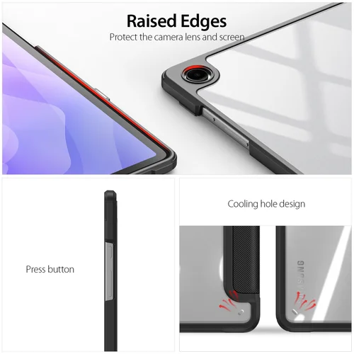 Dux Ducis Toby dėklas Samsung Tab A9/A11 Plus 11.0 juodas image 3