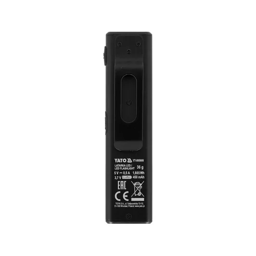 YATO YT-085608 SLIM Mini darbinis žibintuvėlis 500 lm image 2