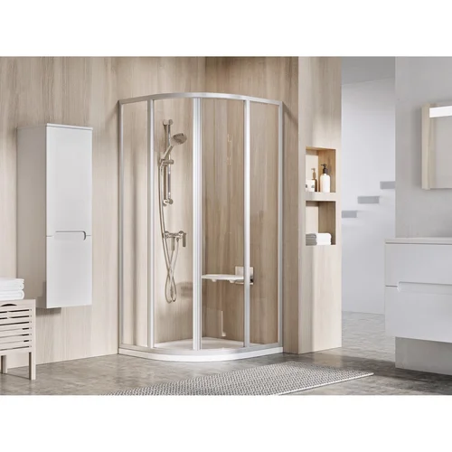 Ravak Supernova SKCP4 Pusapvalė dušo kabina 195cm 90x90cm image 1
