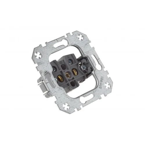 LIREGUS EPSILON IKL16-404-01 E/MT kištukinis lizdas, įleidžiamas, metalo spalva image 3