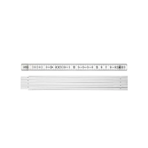 STABILA 1104 sulankstoma plastikinė liniuotė 1 m image 2