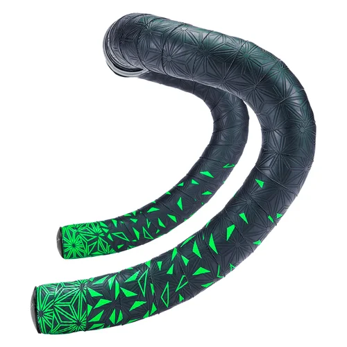 SUPACAZ Super Sticky Kush Star Fade Neon Green + Black Plugs image 2