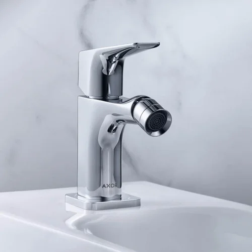 Hansgrohe Axor Citterio E 36121000 bidė maišytuvas Braižyto juodo chromo image 1