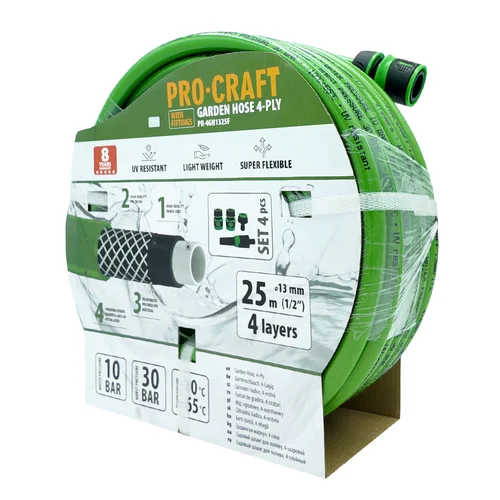 ProCraft PR-4GH1325F sodo žarna 25 m 13 mm image 3