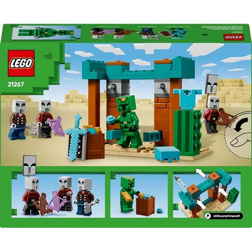 LEGO Minecraft The Illager Desert Patrol 21267, 105 vnt. image 2