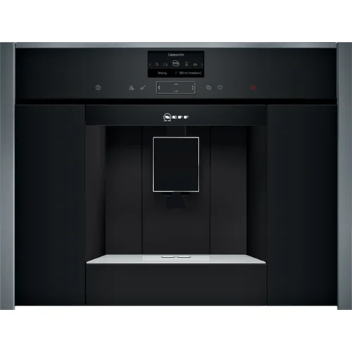 Neff N90 C17KS61G0 įmontuojamas kavos aparatas Juoda image 1
