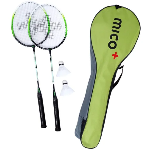 Badmintono raketų rinkinys su tinkleliu Mico Elite image 1