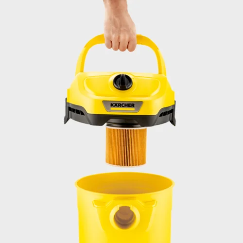 KARCHER WD 2 PLUS Geltonas dulkių siurblys image 2