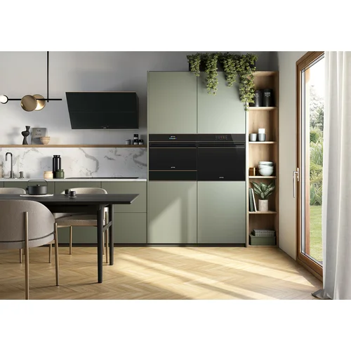 Smeg SO4602M1NR Įmontuojama orkaitė su mikrobangų funkcija image 2