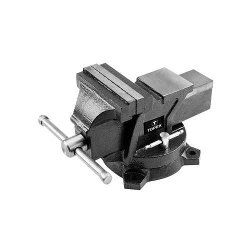 TOPEX Spaustuvas staliui, besisukantis 100 mm image 1