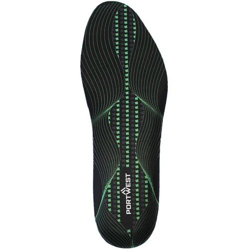 Gelinis PORTWEST FC82 pėdos linkį atitinkantis vidpadis - S, Black/Green image 2