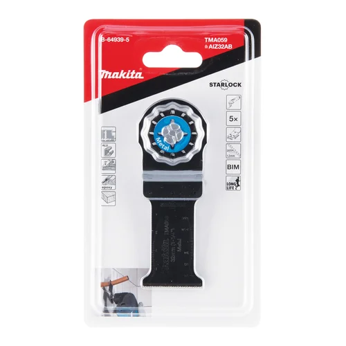 Makita B-64939-5, 32 mm Įgilinamieji pjovimo diskai image 3