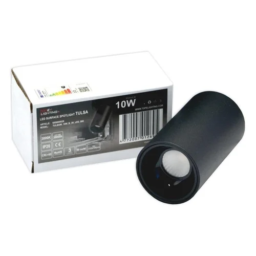 MONT ŠVIEST LED 10W 900LM. 3000K JUODAS image 3