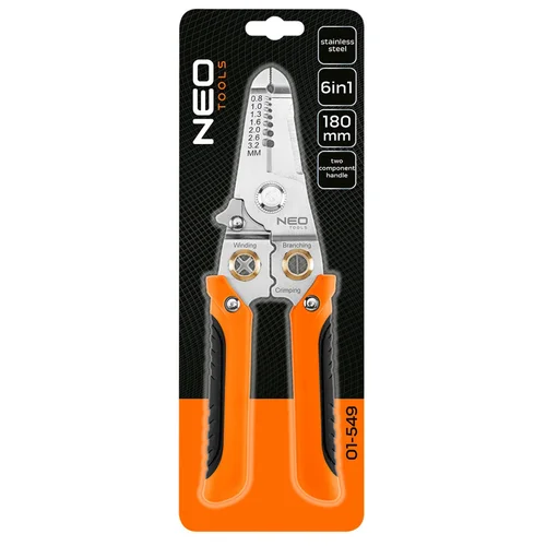 NEO TOOLS Izoliacijos replės 6 in 1 01-549 image 2