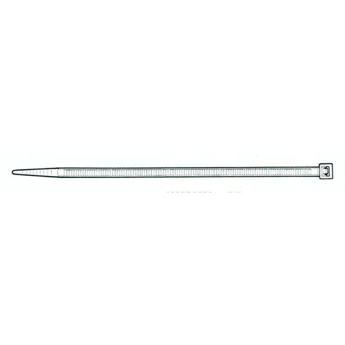 Elematic Tvirtinimo dirželis, 4,5 x 160 mm, baltas image 1