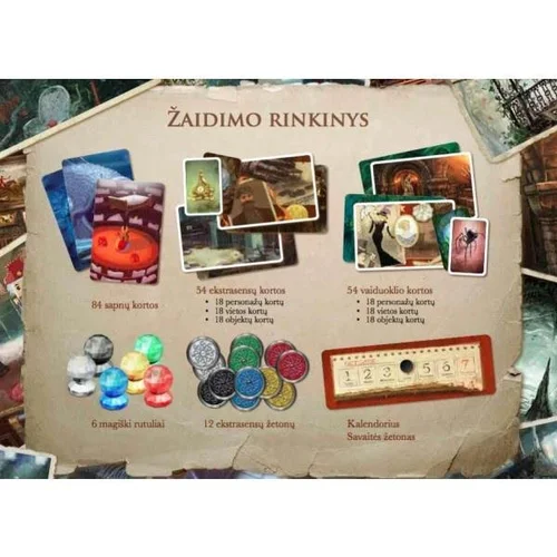 Brain Games MYSTERIUM stalo žaidimas 2–7 žaidėjams image 3