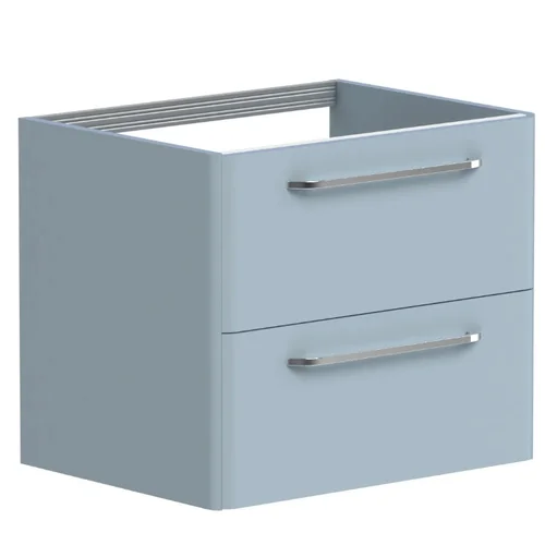 Kame SOFT spintelė po stalviršiu BUC/6-3DR/D34-SFT, 60 cm, Rūko mėlyna image 1