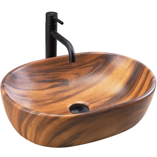 REA AMELIA WOOD MATT Praustuvas 480 mm image 1