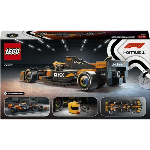 LEGO McLaren F1 Team MCL38 Race Car 77251, 269 vnt. image 2