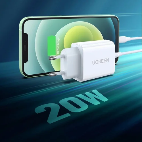 Ugreen CD137 20W USB-C baltas image 3