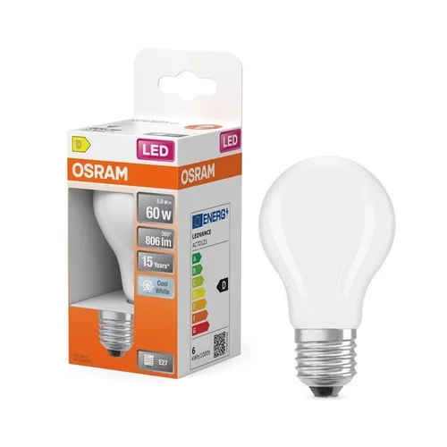Osram LEMP LED A60 5.9W E27 4000K 806LM MA image 3