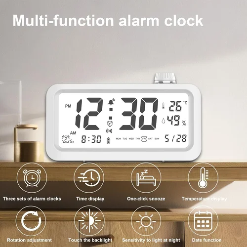 Reach WakeUp-2 LED laikrodis image 3