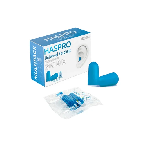 Ausų kištukai HASPRO MULTI10 BLUE, 10 porų, EPUF5013 image 2