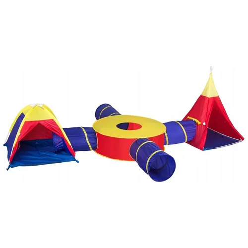 EcoToys Adventure 8905 vaikiška palapinė-žaidimų centras image 1