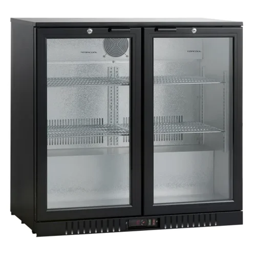 Scandomestic SC 211 HDE šaldytuvas-vitrina Juoda image 1