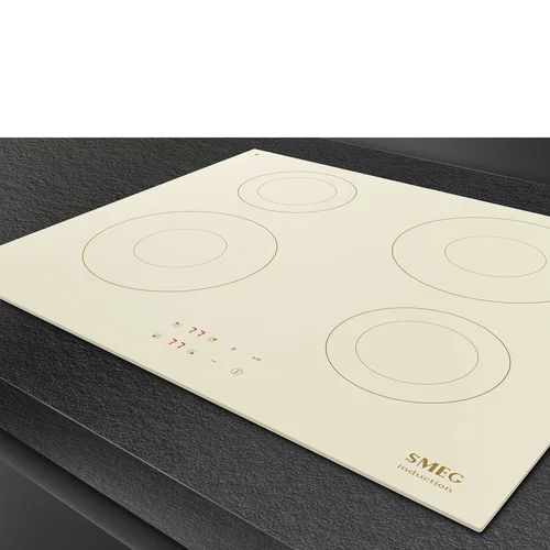Smeg SI2641DP Įmontuojama indukcinė kaitlentė 60 cm Kreminė image 3