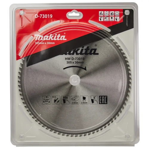 Makita D-73019 T.C.T. pjūklas 305x2,8x30mm 80T image 3