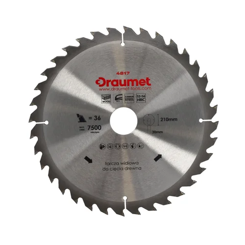 Draumet diskinis pjūklas medžiui 250x30 T24 image 2
