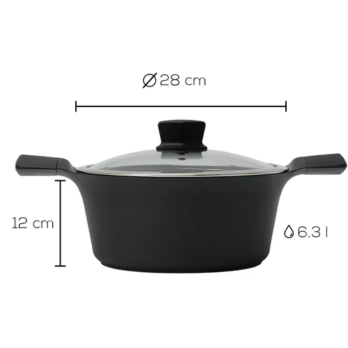 Zyle ZY3028PT Indukcinis puodas 6,3 L su dangčiu image 3
