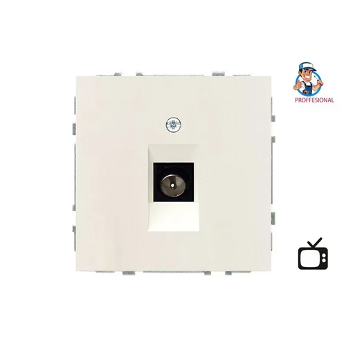 Liregus ITVL-1-01.M/SM Modern Įleidžiamas lizdas 1 Matinė smėlio spalva image 1